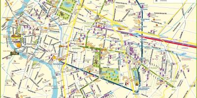 Карта Бангкока улица
