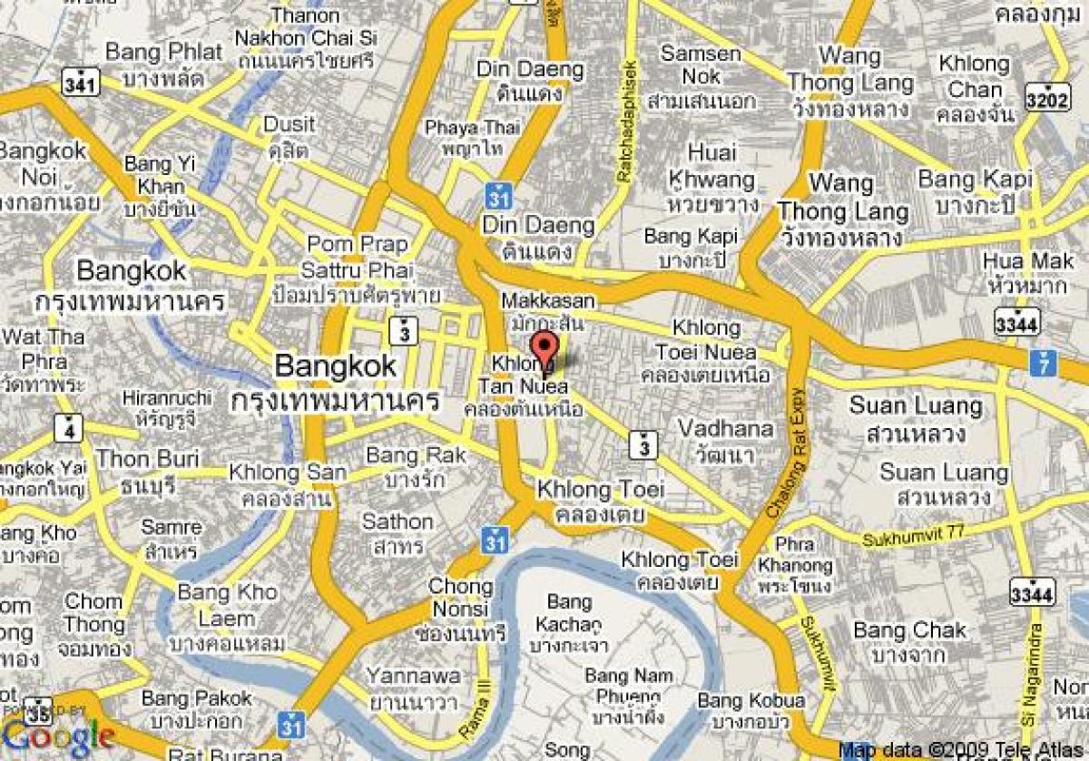 карта сукхумвит Бангкок