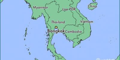 Карта Бангкока стране