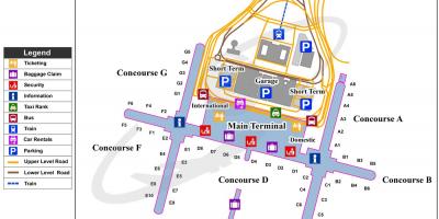 Аэропорт БКК карте